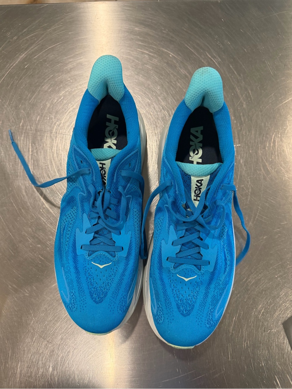 Hoka Kids Bright Blue Athletic Sneakers